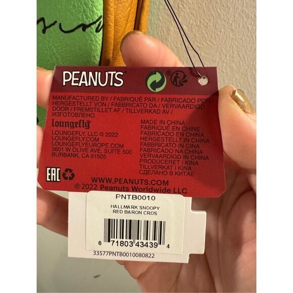 NWT Loungefly Snoopy Peanuts Purse - Picture 15 of 15